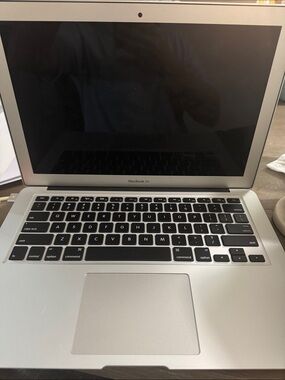 Apple MacBook Air Silver with Black Keyboard